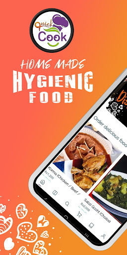 Run android online APK Quick Cook - Order Food Delivery - Food Recipes from MyAndroid or emulate Quick Cook - Order Food Delivery - Food Recipes using MyAndroid