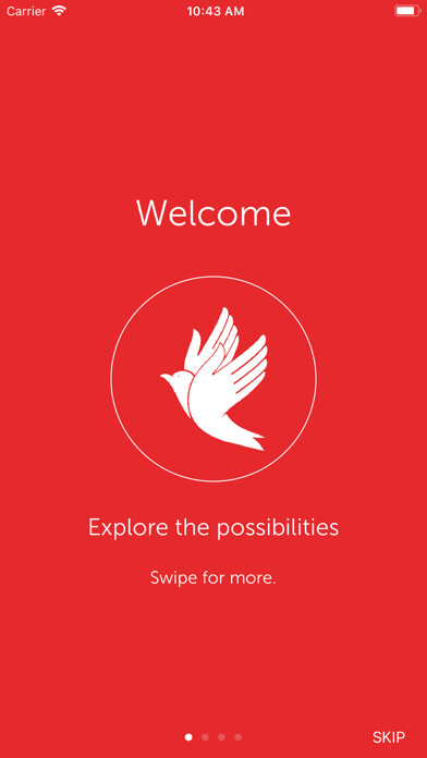 Emulate iPhone app Quick Couriers & Logistics using MyAndroid