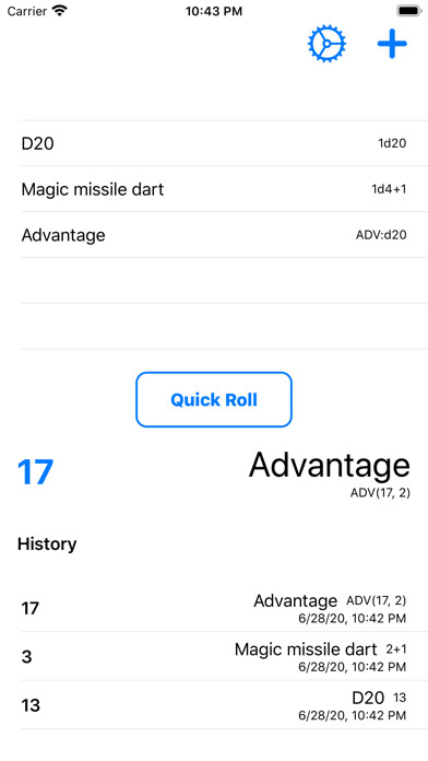 Emulate iPhone app Quick Dice Roller using MyAndroid Emulate iPhone app Quick Dice Roller using MyAndroid