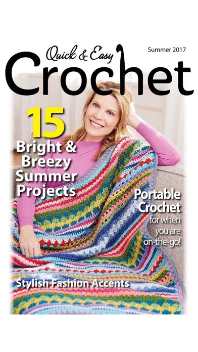 Emulate iPhone app Quick & Easy Crochet Magazine using MyAndroid Emulate iPhone app Quick & Easy Crochet Magazine using MyAndroid