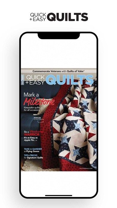 Emulate iPhone app Quick+Easy Quilts using MyAndroid Emulate iPhone app Quick+Easy Quilts using MyAndroid