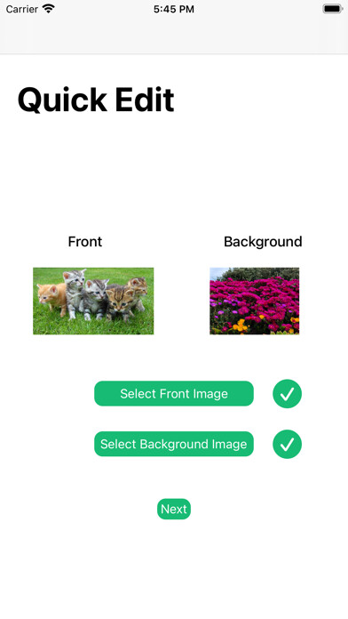 Emulate iPhone app Quick Edit - Background Remove using MyAndroid Emulate iPhone app Quick Edit - Background Remove using MyAndroid