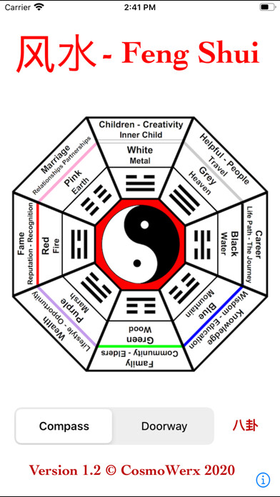 Emulate iPhone app Quick Feng Shui using MyAndroid