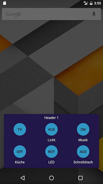 Run android online APK Quick FHEM from MyAndroid or emulate Quick FHEM using MyAndroid
