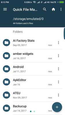 Emulate Android APK Quick File Manager Emulate Android APK Quick File Manager