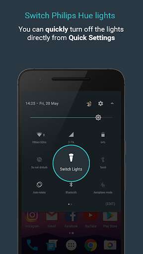 Emulate Android APK QuickHue - QuickSettings Tile