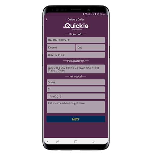 Run android online APK Quickie Deliveries from MyAndroid or emulate Quickie Deliveries using MyAndroid