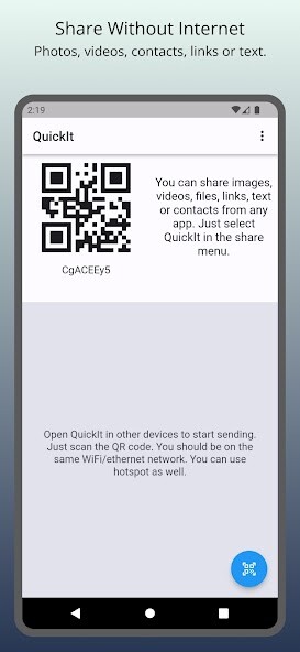 Run android online APK QuickIt - Share files, photos from MyAndroid or emulate QuickIt - Share files, photos using MyAndroid Run android online APK QuickIt - Share files, photos from MyAndroid or emulate QuickIt - Share files, photos using MyAndroid