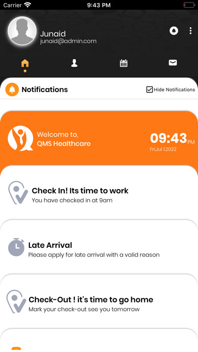 Emulate iPhone app Quick Management System using MyAndroid Emulate iPhone app Quick Management System using MyAndroid