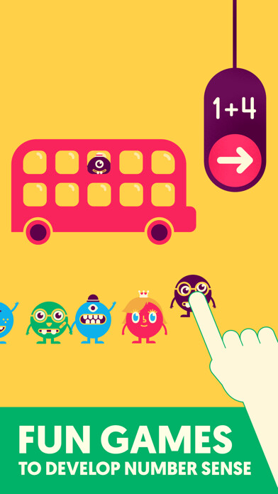 Emulate iPhone app Quick Math Jr. using MyAndroid