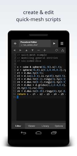 Run android online APK Quick-Mesh: Editor from MyAndroid or emulate Quick-Mesh: Editor using MyAndroid