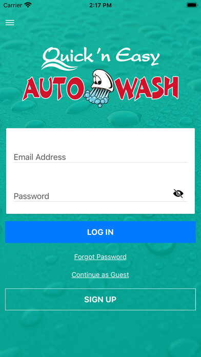 Emulate iPhone app Quick N Easy Auto Wash using MyAndroid Emulate iPhone app Quick N Easy Auto Wash using MyAndroid