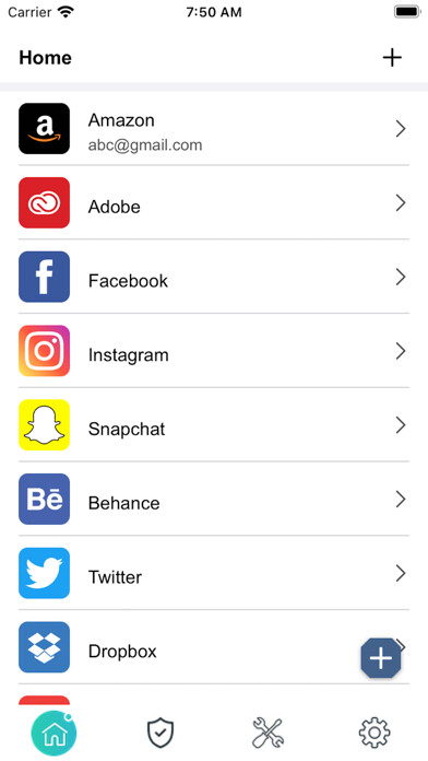 Emulate iPhone app Quickpass : Password Manager using MyAndroid Emulate iPhone app Quickpass : Password Manager using MyAndroid
