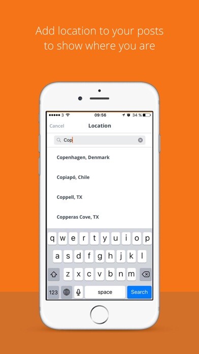Emulate iPhone app Quick Publish by Brandwatch using MyAndroid