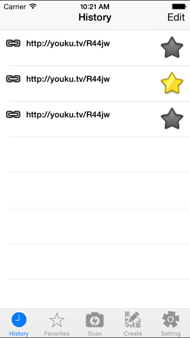 Emulate iPhone app Quick QR code reader & creator using MyAndroid Emulate iPhone app Quick QR code reader & creator using MyAndroid