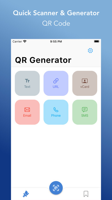 Emulate iPhone app Quick QR - Scan & Generate QR using MyAndroid Emulate iPhone app Quick QR - Scan & Generate QR using MyAndroid