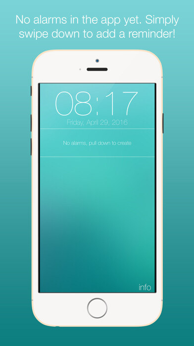 Emulate iPhone app Quick Reminder - Alarms, fast and simple using MyAndroid Emulate iPhone app Quick Reminder - Alarms, fast and simple using MyAndroid
