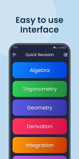 Run android online APK Quick Revision: Mathematics formulas from MyAndroid or emulate Quick Revision: Mathematics formulas using MyAndroid