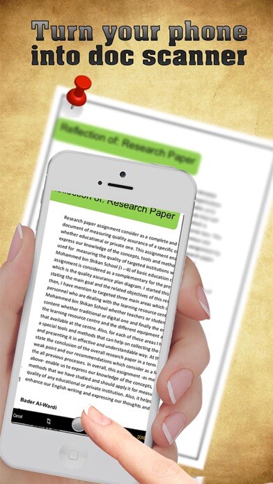 Emulate iPhone app Quick Scan: Quickly scan Docs receipts into Readable JPG & Share using MyAndroid Emulate iPhone app Quick Scan: Quickly scan Docs receipts into Readable JPG & Share using MyAndroid