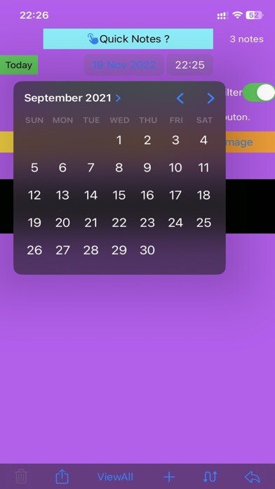 Emulate iPhone app Quick Simple Note using MyAndroid