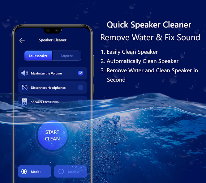 Run android online APK Quick Speaker Cleaner - Remove from MyAndroid or emulate Quick Speaker Cleaner - Remove using MyAndroid