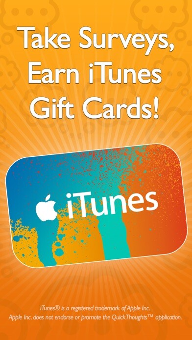 Emulate iPhone app QuickThoughts - Earn Rewards using MyAndroid