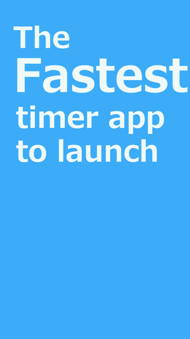 Emulate iPhone app Quick Timer: The Fastest Timer using MyAndroid
