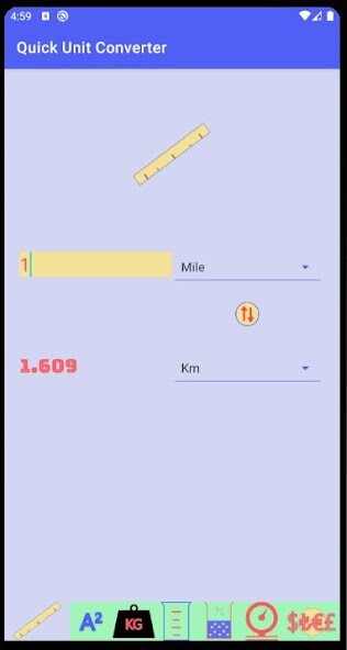 Run android online APK Quick Unit Converter from MyAndroid or emulate Quick Unit Converter using MyAndroid