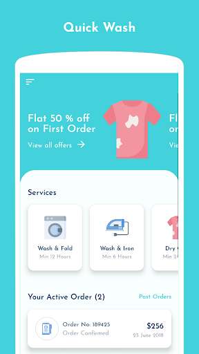 Run android online APK Quick wash React Native Theme from MyAndroid or emulate Quick wash React Native Theme using MyAndroid Run android online APK Quick wash React Native Theme from MyAndroid or emulate Quick wash React Native Theme using MyAndroid