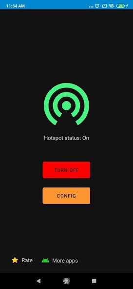 Run android online APK Quick Wifi Hotspot from MyAndroid or emulate Quick Wifi Hotspot using MyAndroid