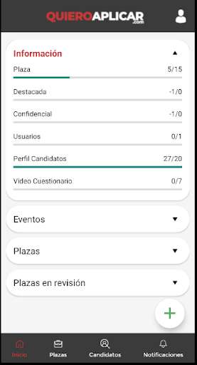 Run android online APK QuieroAplicar Reclutador from MyAndroid or emulate QuieroAplicar Reclutador using MyAndroid