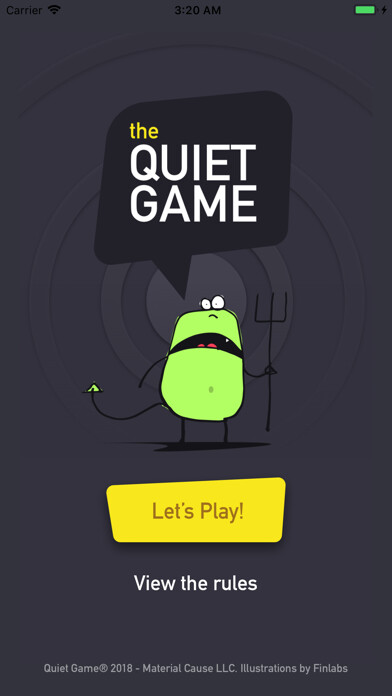 Emulate iPhone app Quiet Game ® using MyAndroid