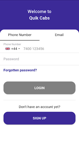 Run android online APK Quik Cabs from MyAndroid or emulate Quik Cabs using MyAndroid