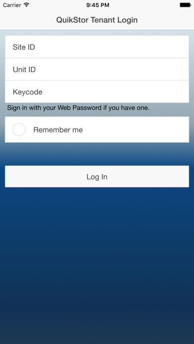 Emulate iPhone app QuikStor Gate Control using MyAndroid Emulate iPhone app QuikStor Gate Control using MyAndroid