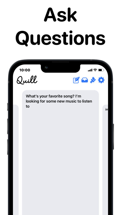 Emulate iPhone app Quill - Send Kind Letters using MyAndroid