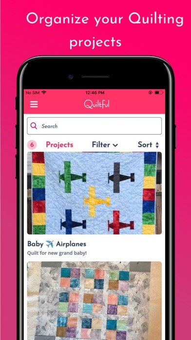 Emulate iPhone app Quiltful using MyAndroid Emulate iPhone app Quiltful using MyAndroid