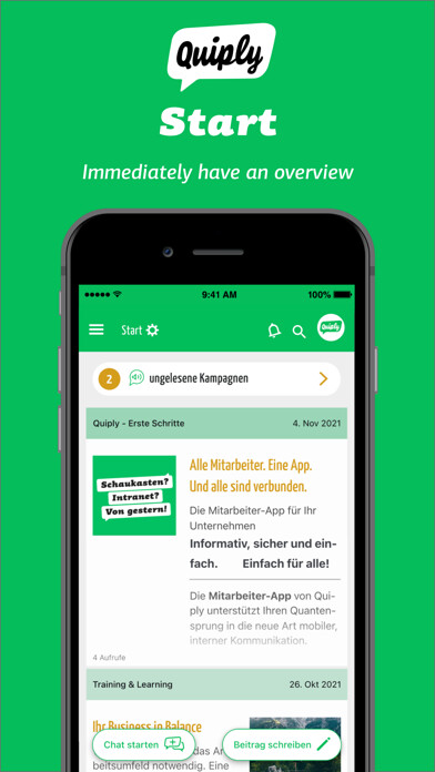 Emulate iPhone app Quiply - The Employee App using MyAndroid