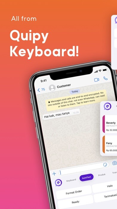 Emulate iPhone app Quipy - Online Seller Keyboard using MyAndroid Emulate iPhone app Quipy - Online Seller Keyboard using MyAndroid