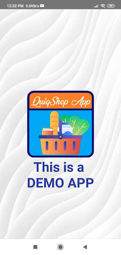 Run android online APK QuiqShop Demo App from MyAndroid or emulate QuiqShop Demo App using MyAndroid