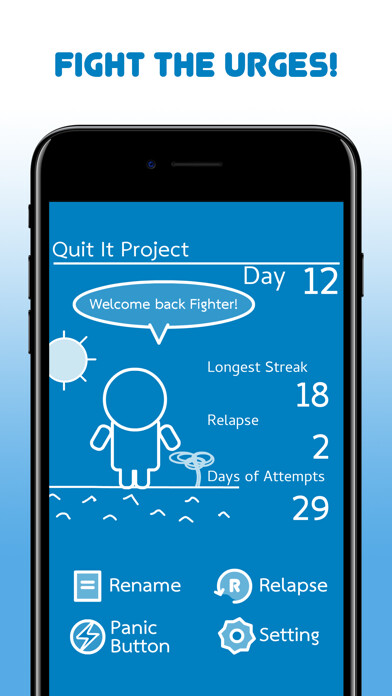 Emulate iPhone app Quit Addiction Buddy: Recovery to Super Power using MyAndroid Emulate iPhone app Quit Addiction Buddy: Recovery to Super Power using MyAndroid