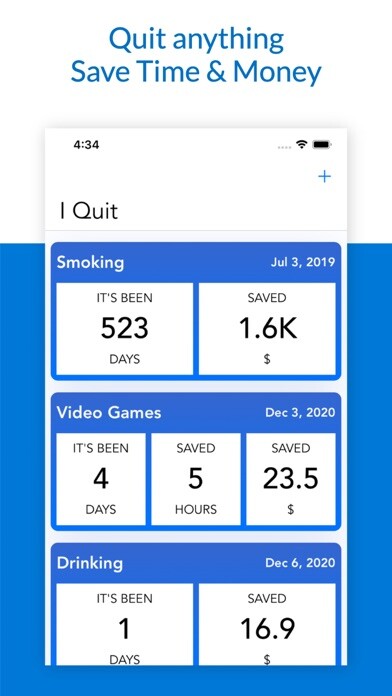 Emulate iPhone app Quit Anything - X days since using MyAndroid Emulate iPhone app Quit Anything - X days since using MyAndroid