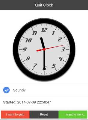 Emulate Android APK Quit Clock Emulate Android APK Quit Clock