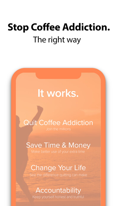 Emulate iPhone app Quit Coffee Addiction Calendar using MyAndroid