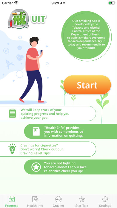 Emulate iPhone app Quit Smoking App using MyAndroid Emulate iPhone app Quit Smoking App using MyAndroid
