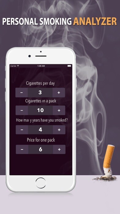 Emulate iPhone app Quit Smoking-App : Stop Smoking Cigarettes using MyAndroid Emulate iPhone app Quit Smoking-App : Stop Smoking Cigarettes using MyAndroid