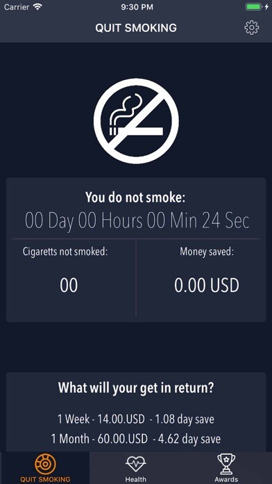 Emulate iPhone app Quit Smoking - Get Smoke Free using MyAndroid Emulate iPhone app Quit Smoking - Get Smoke Free using MyAndroid