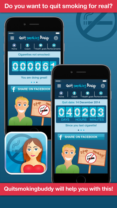 Emulate iPhone app Quit smoking now – Quit smoking Buddy! using MyAndroid Emulate iPhone app Quit smoking now – Quit smoking Buddy! using MyAndroid