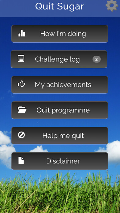 Emulate iPhone app Quit Sugar by Life Ninja using MyAndroid