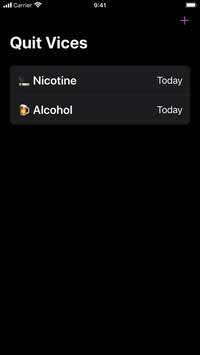 Emulate iPhone app Quit Vices using MyAndroid