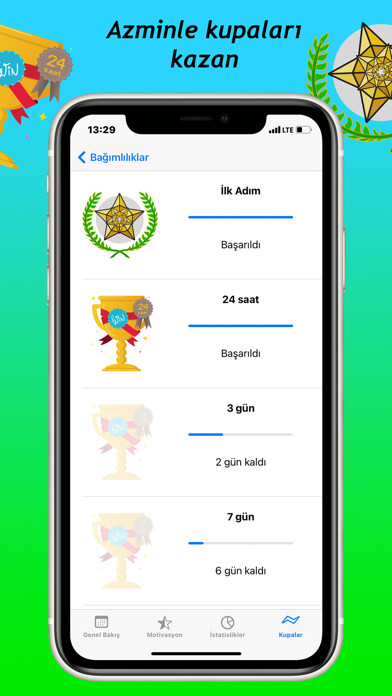 Emulate iPhone app Quitzilla - Kötü alışkanlıklar using MyAndroid Emulate iPhone app Quitzilla - Kötü alışkanlıklar using MyAndroid